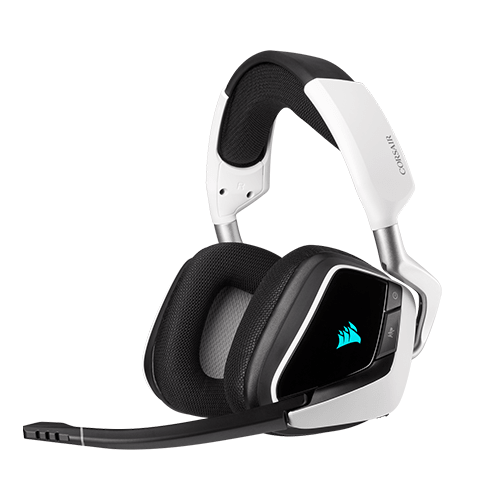 Corsair Void Elite RGB Premium 7.1 USB Gaming Headphone (White)